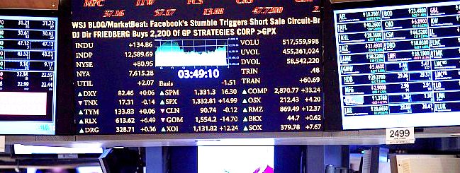 Vrednost berzanskih indeksa na Wall Streetu je pala nakon mesovitih podataka